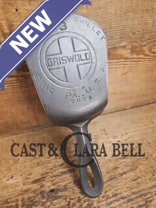 Custom made small Griswold Block #3 Egg Skillet Spatula. Great gift! SC24 Spatula