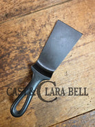 Custom made Wagner Ware Cast Iron Skillet Spatula. Reclaimed 1920’s Era #1053 WagnerWare cast iron egg skillet. Great