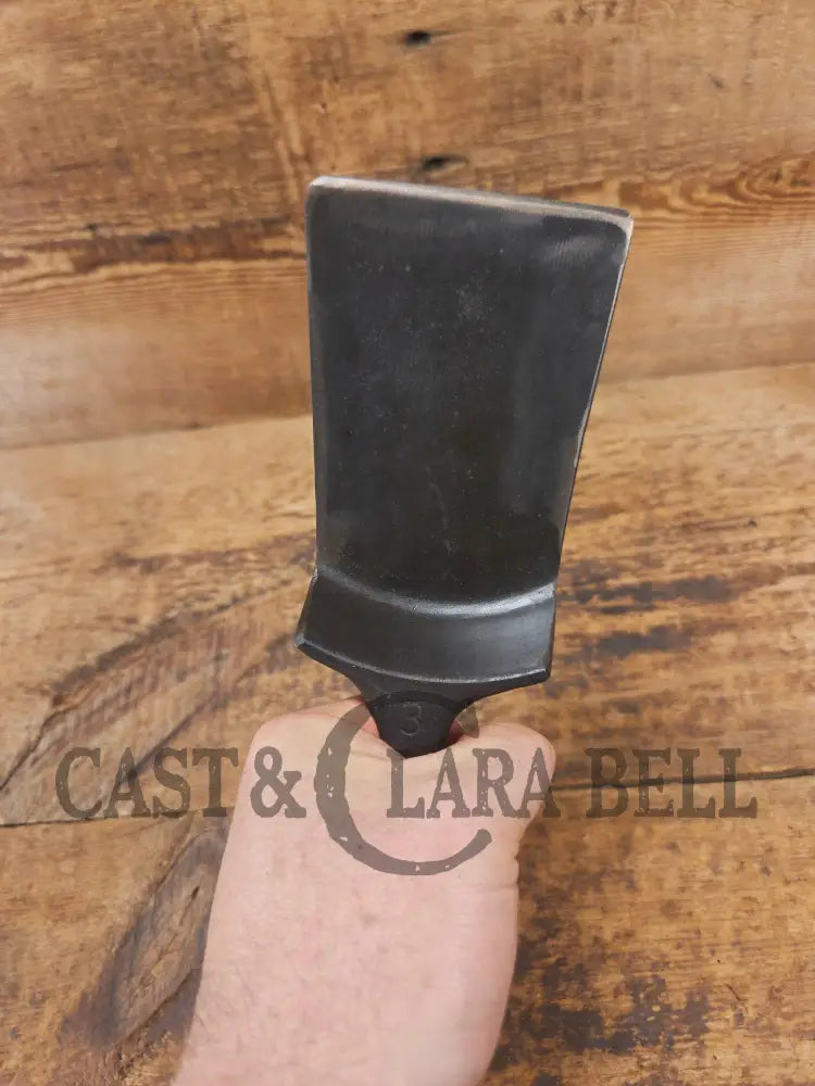 Custom made Wagner Ware Cast Iron Skillet Spatula. Reclaimed 1920’s Era #1053 WagnerWare cast iron egg skillet. Great