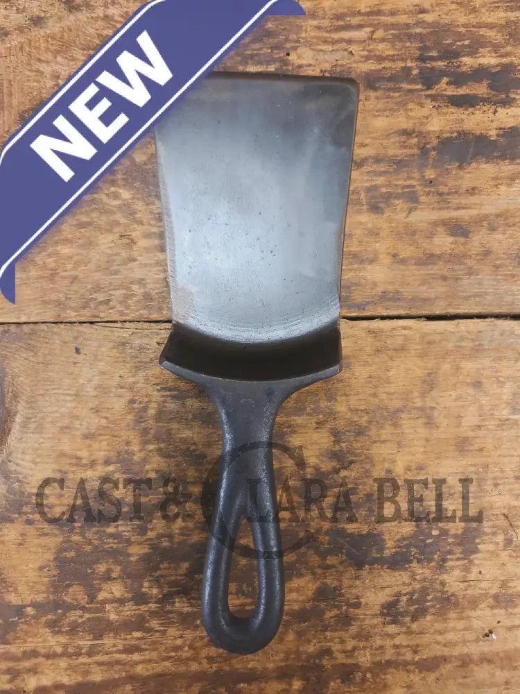Custom made Wagner Ware Cast Iron Skillet Spatula. Reclaimed 1920’s Era #1053 WagnerWare cast iron egg skillet. Great
