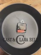 Custom made wall hanging Griswold Clock. Repurposed from cracked skillet. Comes with interchangeable clock mechanics.