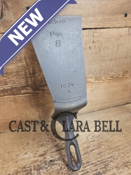 Custom one of a kind Repurposed Spatula. Made from 1940’s Era Griswold Iron Mountain #8 Chicken Fryer. Awesome for the