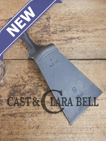 Custom one of a kind Repurposed Spatula. Made from 1940’s Era Griswold Iron Mountain #8 Chicken Fryer. Awesome for the