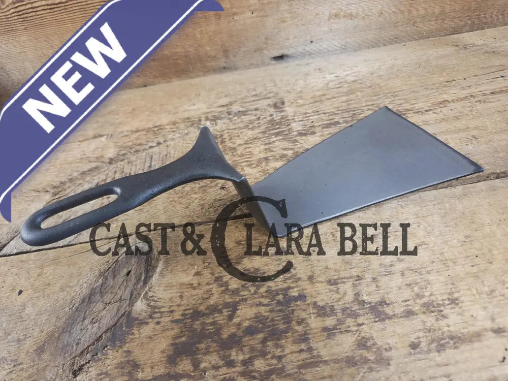 Custom one of a kind Repurposed Spatula. Made from 1940’s Era Griswold Iron Mountain #8 Chicken Fryer. Awesome for the