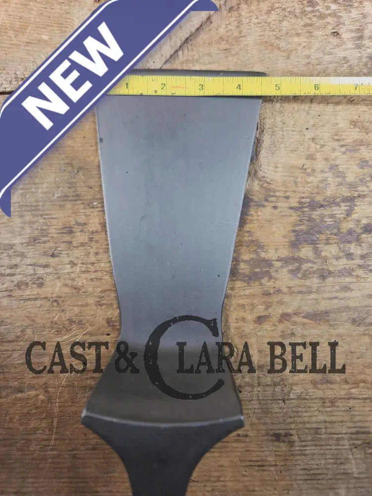 Custom one of a kind Repurposed Spatula. Made from 1940’s Era Griswold Iron Mountain #8 Chicken Fryer. Awesome for the