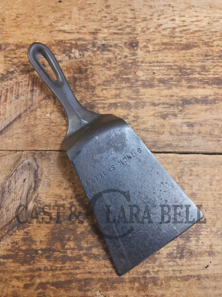 Custom one of a kind Repurposed Spatula. Made from 1940’s Era Wagner #8 DEEP Chicken Fryer. Awesome for the home