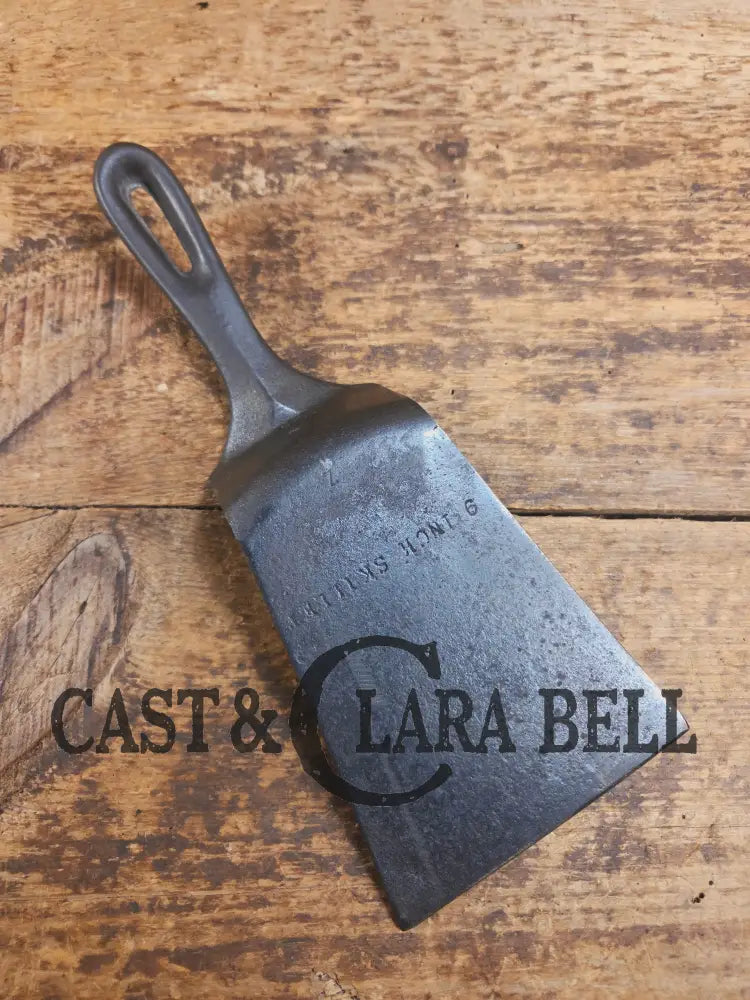 Custom one of a kind Repurposed Spatula. Made from 1940’s Era Wagner #8 DEEP Chicken Fryer. Awesome for the home