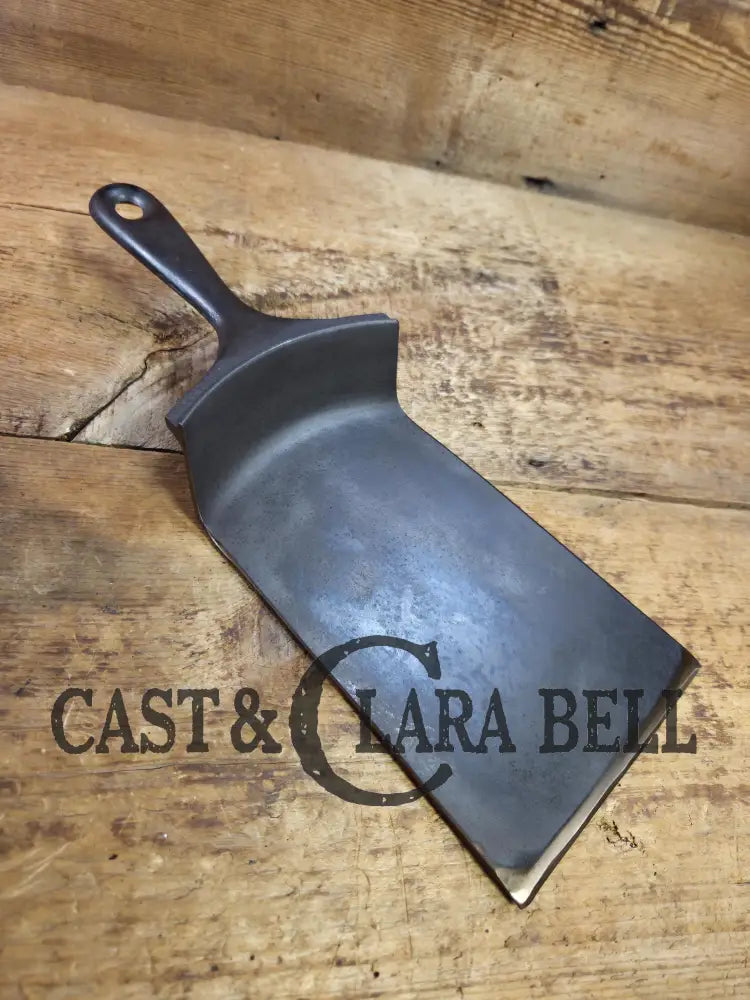 Custom one of a kind Repurposed Spatula. Made from 1940’s Era Wagner Ware Sidney #8 DEEP Chicken Fryer. Awesome for the