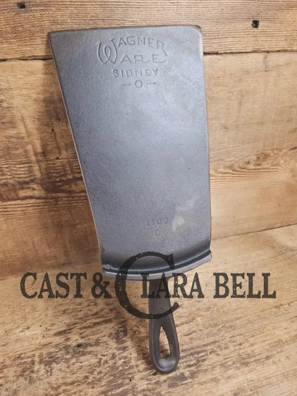 Custom one of a kind Repurposed Spatula. Made from 1940’s Era Wagner Ware Sidney #9 round handled griddle! Awesome for