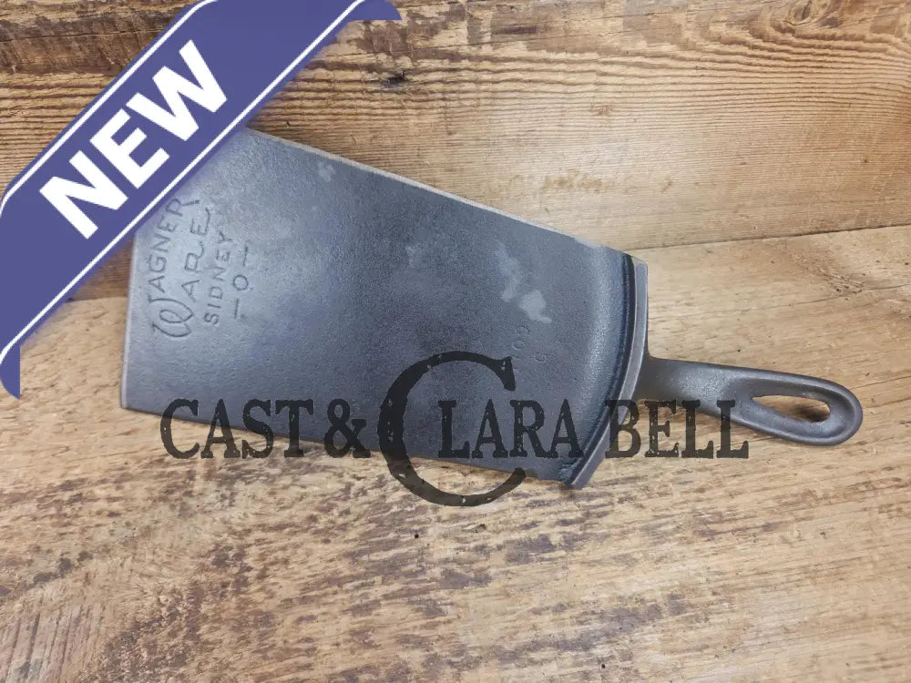 Custom one of a kind Repurposed Spatula. Made from 1940’s Era Wagner Ware Sidney #9 round handled griddle! Awesome for