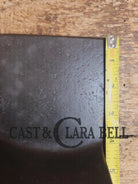 Custom Repurposed Burger Spatula. Made from an early Era Wagner Ware Sidney #8 DEEP Chicken Fryer. Awesome for the home