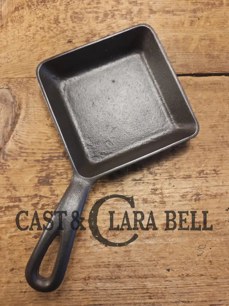 Customer Favorite! Adorable and handy for the kitchen Griswold 129 Square Egg skillet for one. A GREAT gift! Skillet