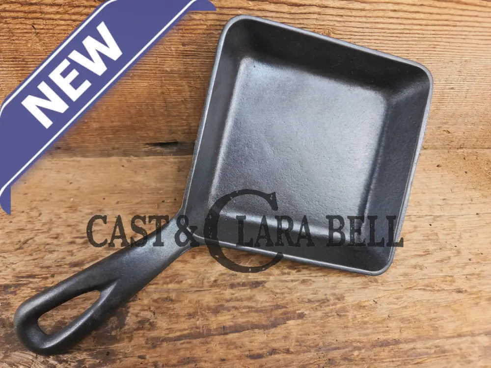 Customer Favorite! Adorable and handy for the kitchen Griswold 129 Square Egg skillet for one. A GREAT gift! Skillet