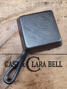 Customer Favorite! Adorable and handy for the kitchen Griswold 129 Square Egg skillet for one. A GREAT gift! Skillet