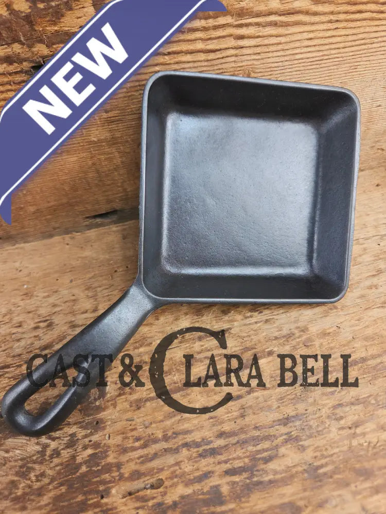 Customer Favorite! Adorable and handy for the kitchen Griswold 129 Square Egg skillet for one. A GREAT gift! Skillet