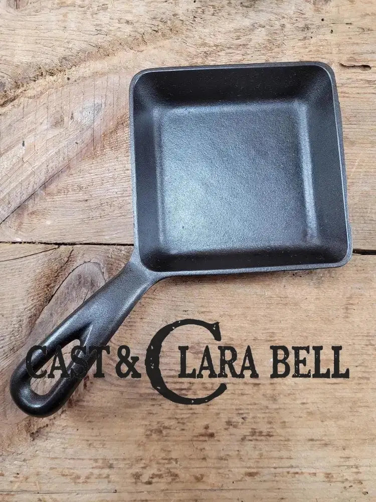 Customer Favorite! Adorable and handy for the kitchen Griswold 129 Square Egg skillet for one. A GREAT gift! Skillet