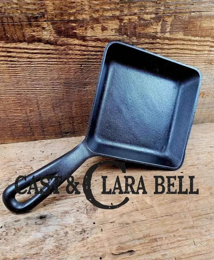 Customer Favorite! Adorable and handy for the kitchen Griswold 129 Square Egg skillet for one. A GREAT gift! Skillet