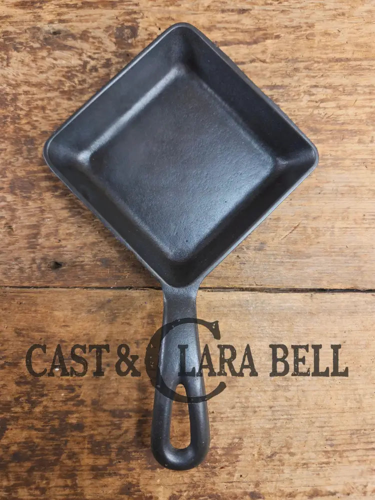 Customer Favorite! Adorable and handy for the kitchen Griswold 129 Square Egg skillet for one. A GREAT gift! Skillet