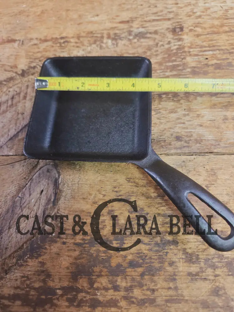 Customer Favorite! Adorable and handy for the kitchen Griswold 53 Square Egg skillet for one. A GREAT gift! Skillet