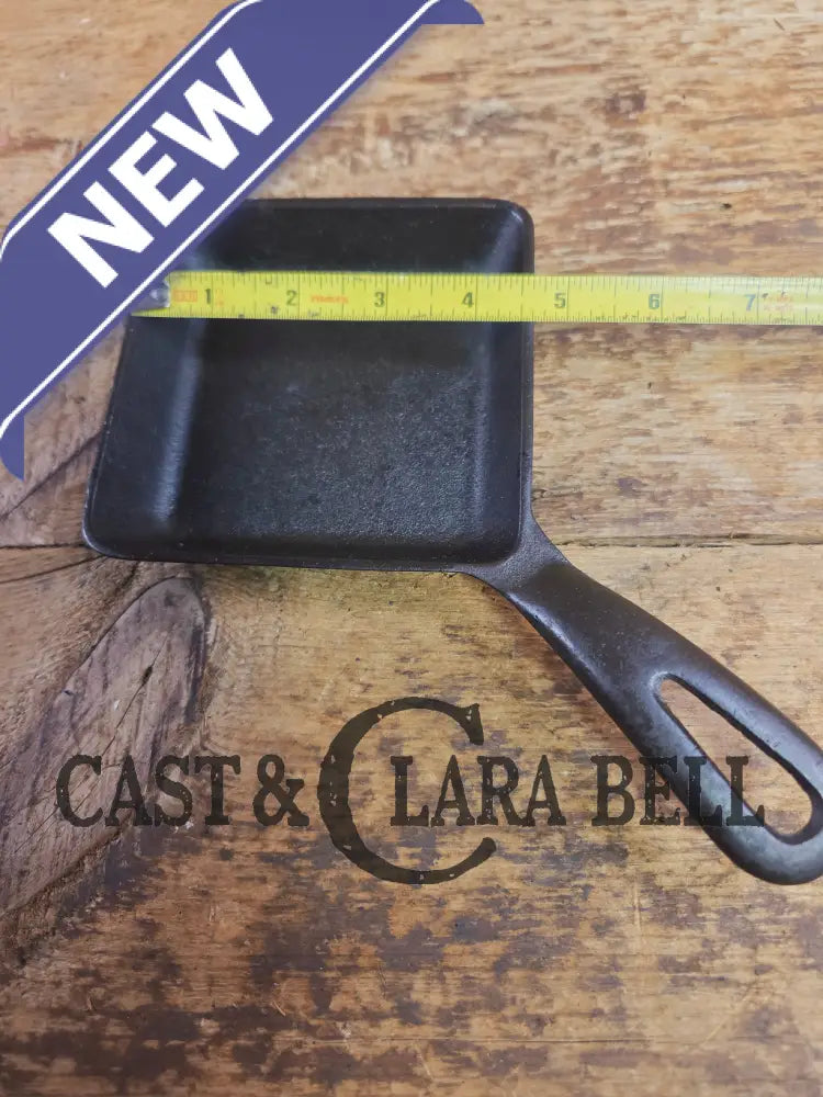 Customer Favorite! Adorable and handy for the kitchen Griswold 53 Square Egg skillet for one. A GREAT gift! Skillet