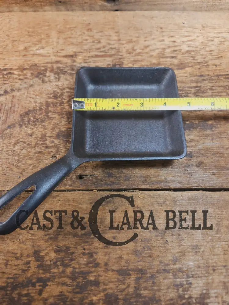 Customer Favorite! Adorable and handy for the kitchen Griswold 53 Square Egg skillet for one. A GREAT gift! Skillet