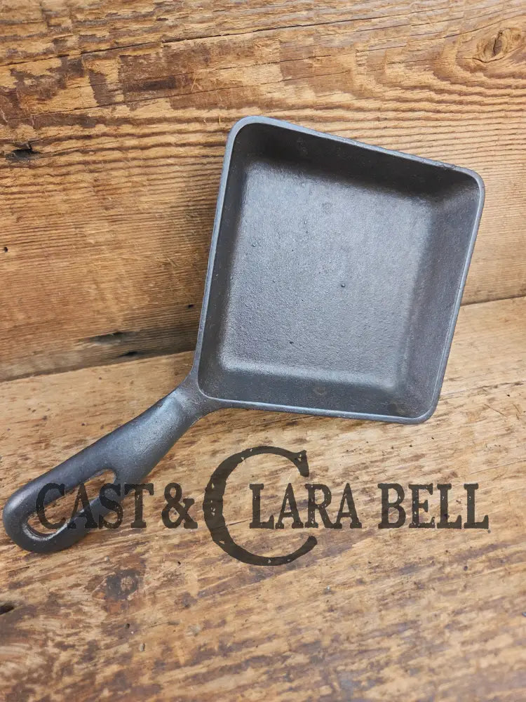 Customer Favorite! Adorable and handy for the kitchen Griswold 53 Square Egg skillet for one. A GREAT gift! Skillet