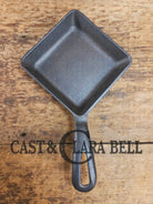 Customer Favorite! Adorable and handy for the kitchen Griswold 53 Square Egg skillet for one. A GREAT gift! Skillet