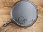 Customer favorite Big Skillet. Beautiful 1930’s Lodge #10 Cast Iron Skillet with 3 Notch Heat Ring. Raised Blob! SC24
