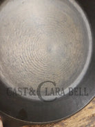 Customer favorite Big Skillet. Beautiful 1930’s Lodge #10 Cast Iron Skillet with 3 Notch Heat Ring. Raised Blob! SC24