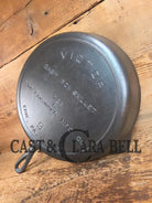 Customer Favorite! Early 1900’s Griswold’s Fully Marked Victor #9 Skillet with Heat Ring 723 B - Skillet