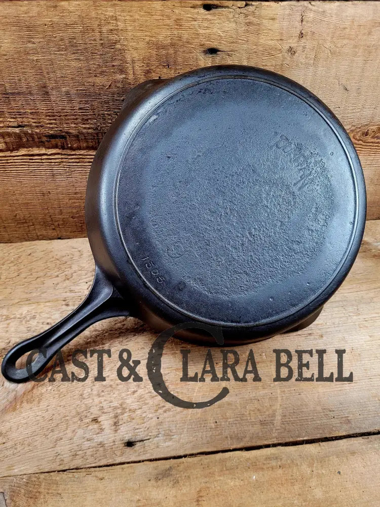 Daily Workhorse! 1920’S Griswold Made Puritan No. 9 Cast Iron Skillet W Heat Ring. Sc24 Skillet
