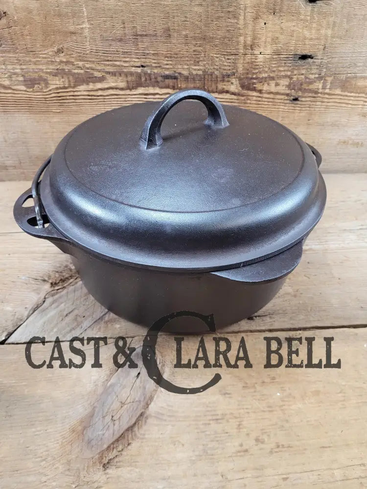 Daily Workhorse! 1940’S Griswold #8 Tite-Top Dutch Oven Large Block Logo 1278 A And Ez Clean Lid