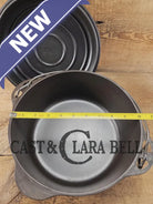 Daily workhorse! Gorgeous 1940’s Griswold #8 Tite-Top Dutch Oven Large Block Logo 1278 C and EZ Clean Lid Dutch Ovens