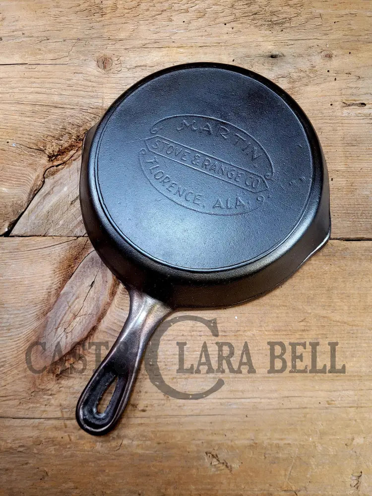Dont Miss This One! Lovely Early 1900’S Martin Stove And Range #5 Cast Iron Skillet. Great