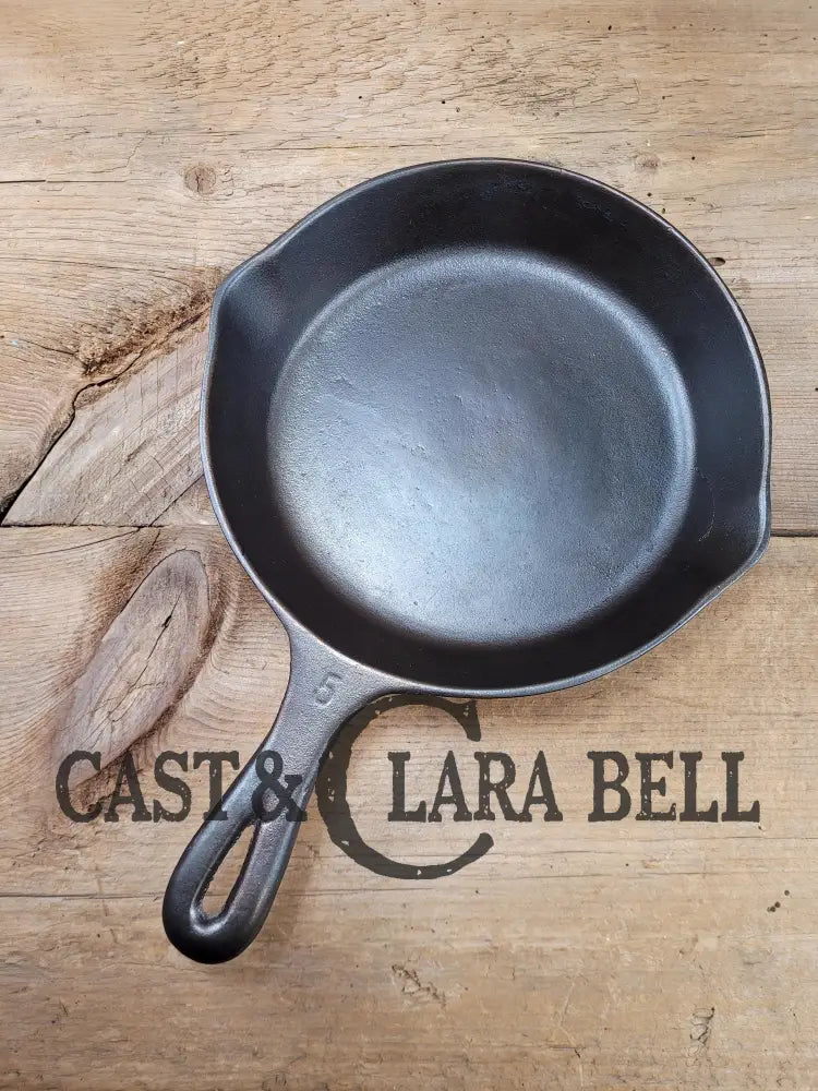 Dont Miss This One! Lovely Early 1900’S Martin Stove And Range #5 Cast Iron Skillet. Great