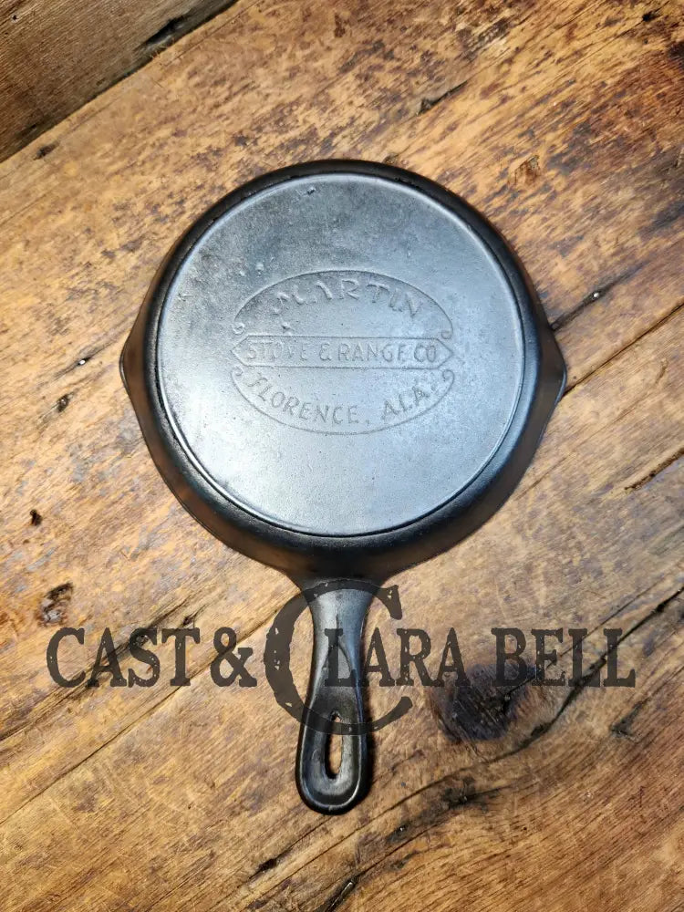 Dont Miss This One! Lovely Early 1900’S Martin Stove And Range #5 Cast Iron Skillet. Great