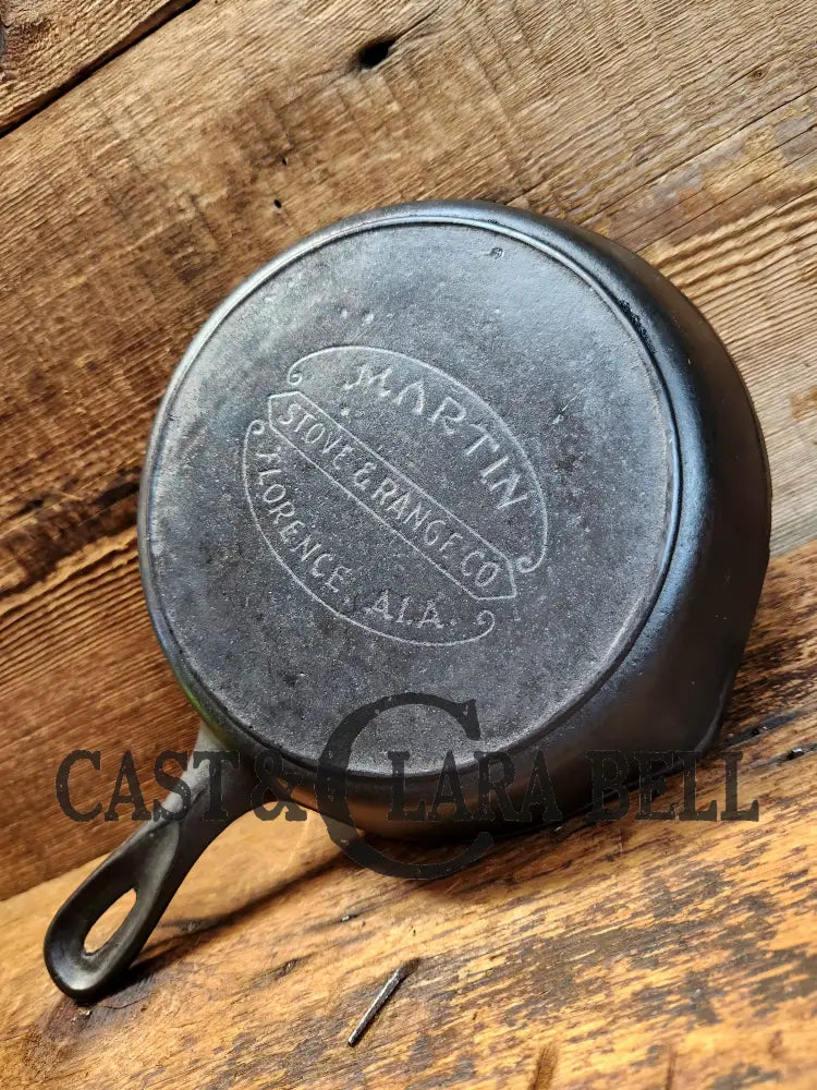 Dont Miss This One! Lovely Early 1900’S Martin Stove And Range #5 Cast Iron Skillet. Great