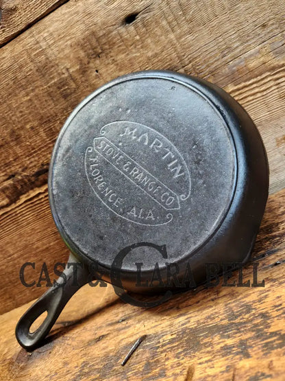 Dont Miss This One! Lovely Early 1900’S Martin Stove And Range #5 Cast Iron Skillet. Great