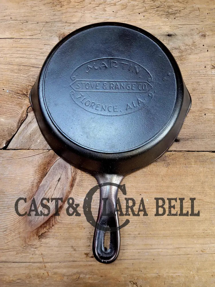 Dont Miss This One! Lovely Early 1900’S Martin Stove And Range #5 Cast Iron Skillet. Great