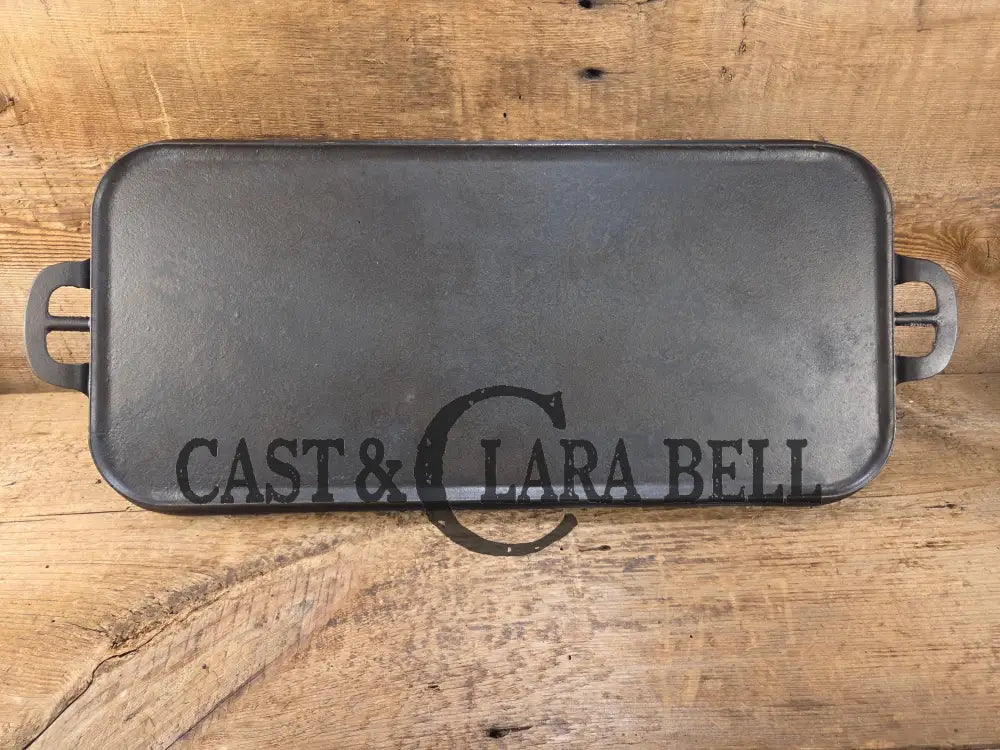 Early 1900’s ERIE #8 Griddle (approx 8.5’’ 19’’) 745A. Second series of a very early Griswold model. Wonderful hard to