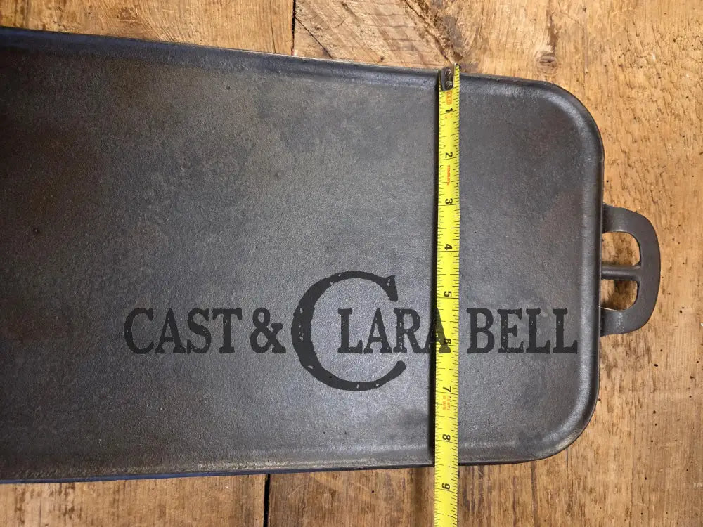 Early 1900’s ERIE #8 Griddle (approx 8.5’’ 19’’) 745A. Second series of a very early Griswold model. Wonderful hard to