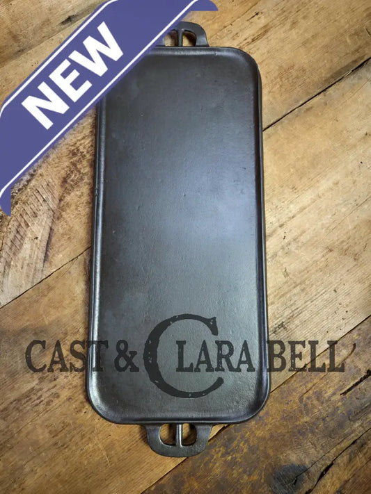 Early 1900’s hard to find Griswold Long Griddle with Slant Block Logo ERIE 745. Perfect for pancakes and grilled