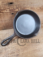 Early 1900’S Lodge #3 Cast Iron Egg Skillet With 3 Notch Heat Ring