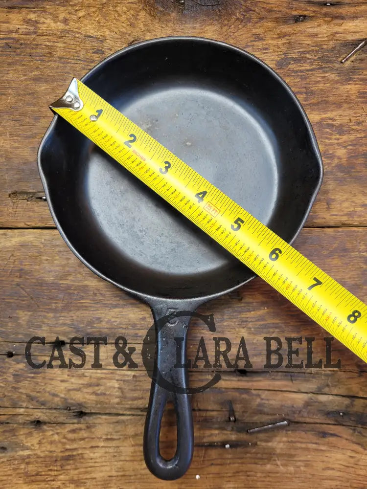 Early 1900’S Martin Stove And Range ’Monday Morning’ Cast Iron Skillet. Fully Restored Ready