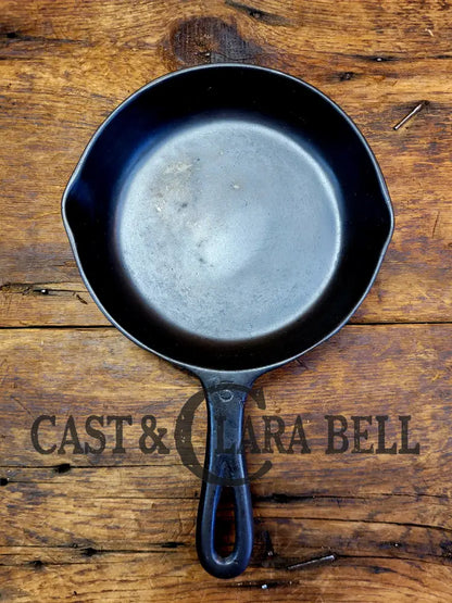 Early 1900’S Martin Stove And Range ’Monday Morning’ Cast Iron Skillet. Fully Restored Ready