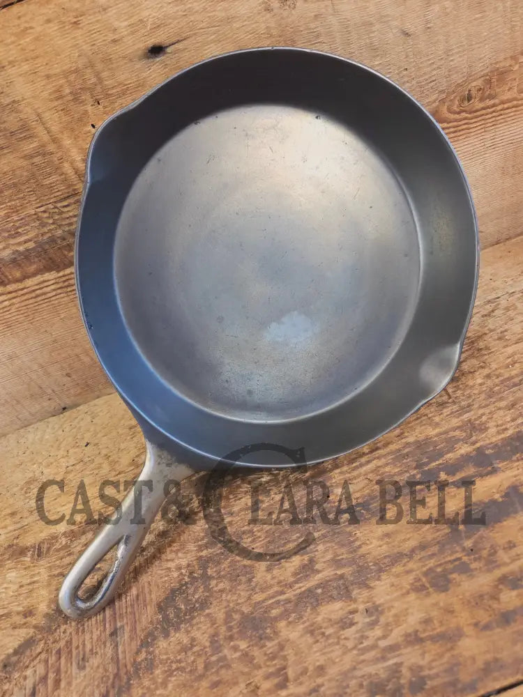 Early 1900’s Oneta #8 Duo-Chrome Cast Iron Skillet. Wapak made! - Skillet