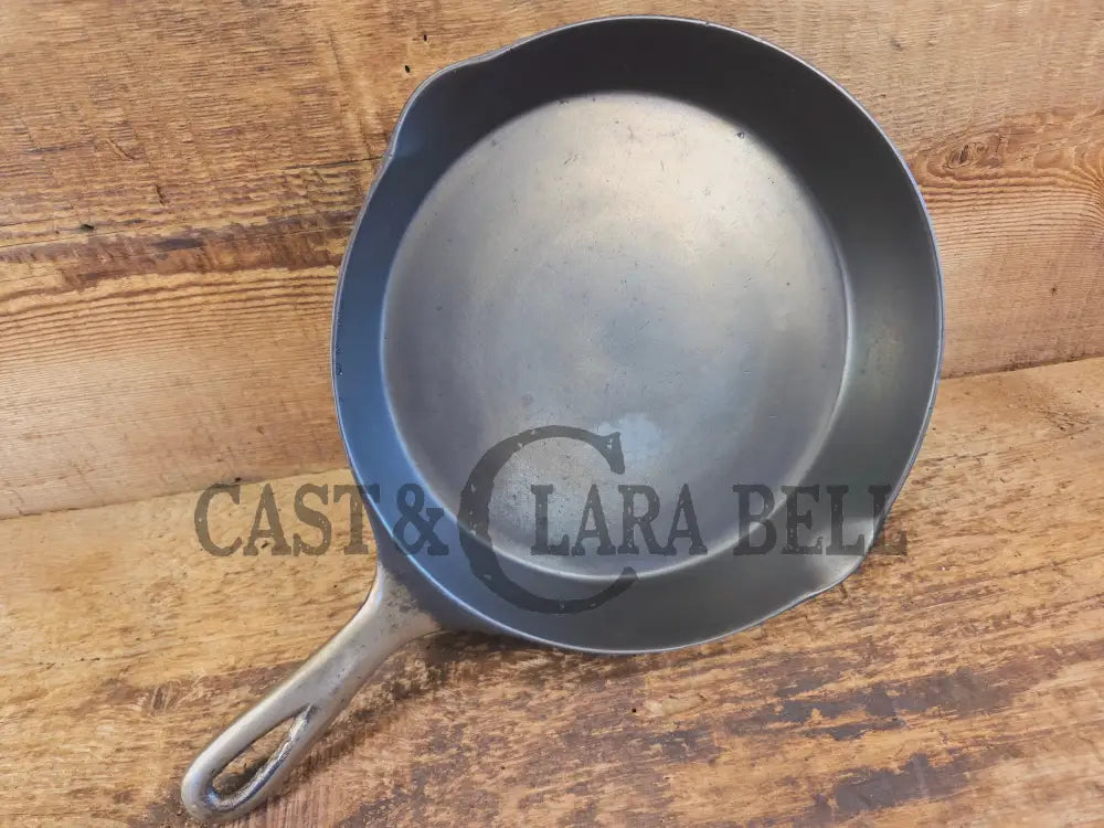 Early 1900’s Oneta #8 Duo-Chrome Cast Iron Skillet. Wapak made! - Skillet
