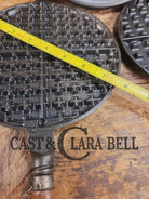 Early 1900’s Stover No. 8 Waffle Iron with Low Base. Gorgeous design and balanced well. Ready to make crispy waffles