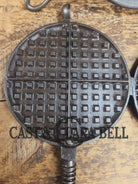 Early 1900’s Stover No. 8 Waffle Iron with Low Base. Gorgeous design and balanced well. Ready to make crispy waffles!