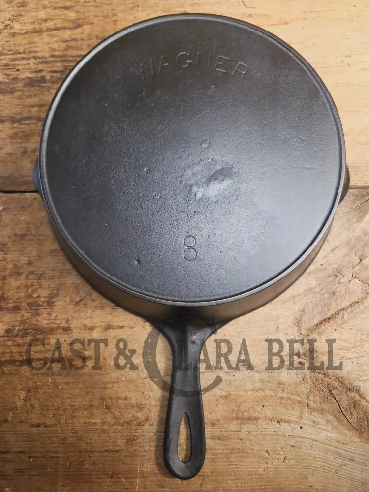 Early 1900’s Wagner made large ’Arc Logo’ #8 Cast Iron Skillet. Daily workhorse awesome for everyday cooking Skillet